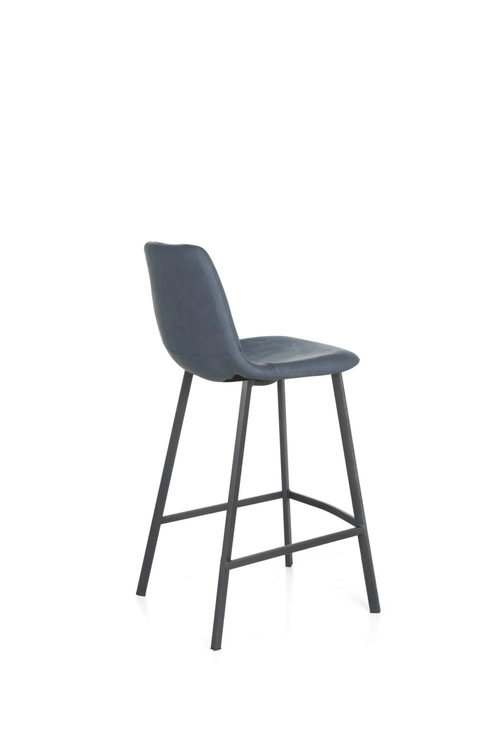Product photograph of 2 X Ryan Vintage Blue Pu Counter Stool from Choice Furniture Superstore.